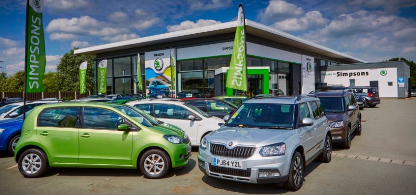 Simpsons Skoda, Colne, Lancashire
