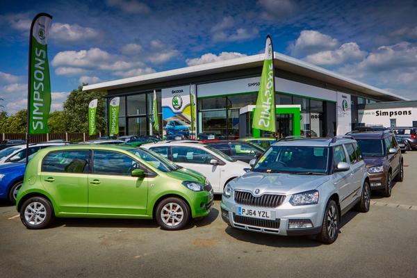 Simpsons Skoda, Colne, Lancashire